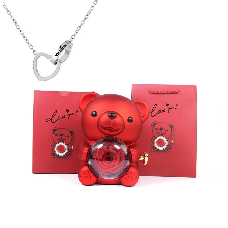 Eternal Rose Teddy Bear - Zirn