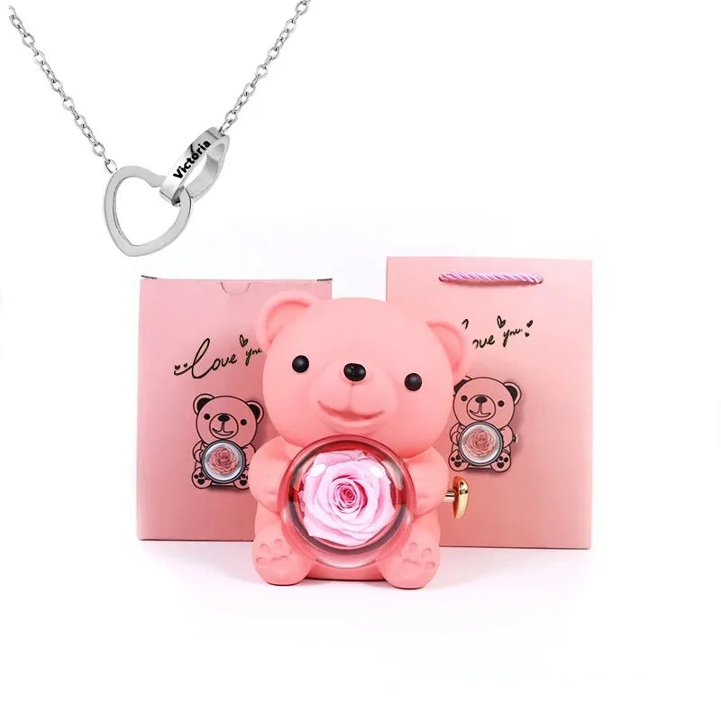 Eternal Rose Teddy Bear - Zirn