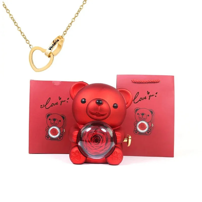 Eternal Rose Teddy Bear - Zirn