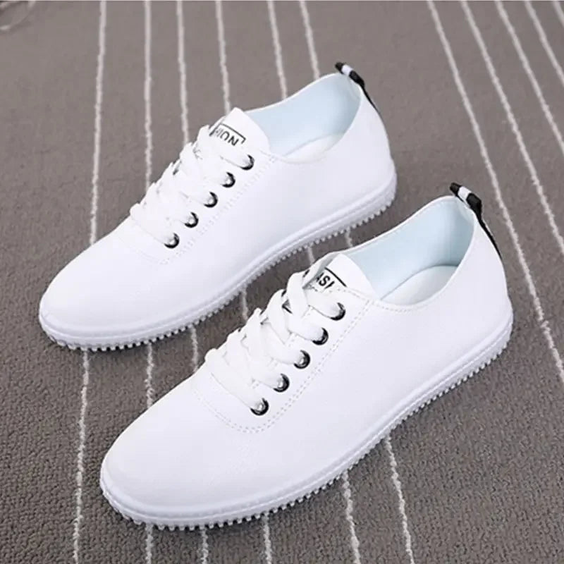 White Casual Sneakers - Zirn