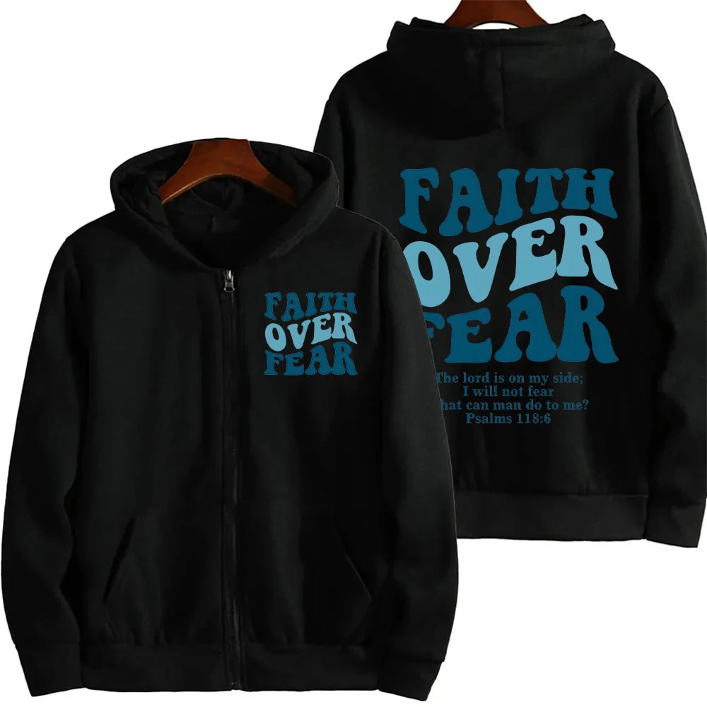 Faith Over Fear Hoodie - Zirn