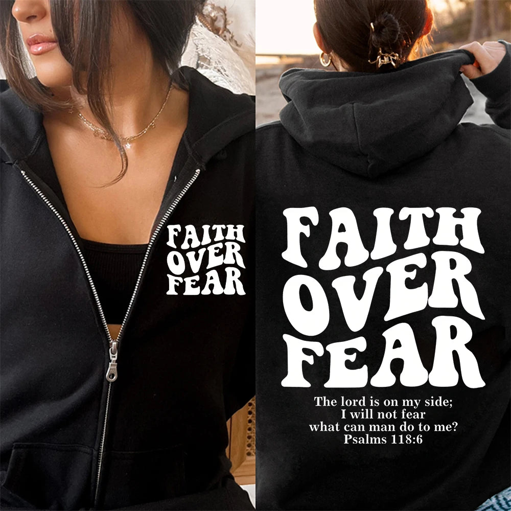 Faith Over Fear Hoodie - Zirn