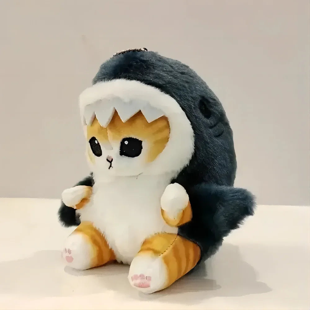 Cute Shark Cat Plush Doll - Zirn