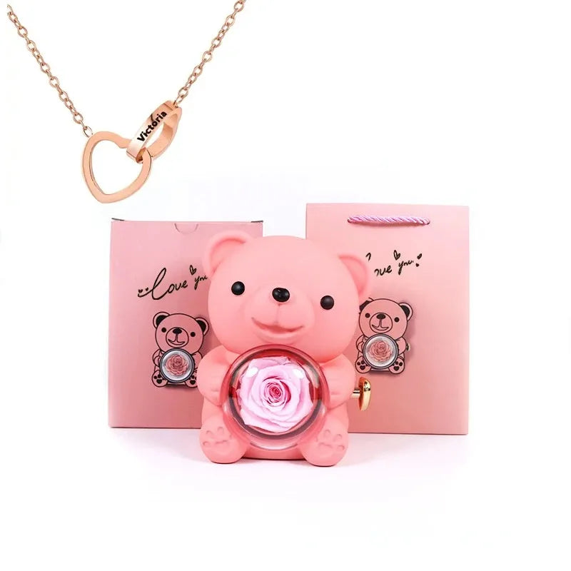 Eternal Rose Teddy Bear - Zirn