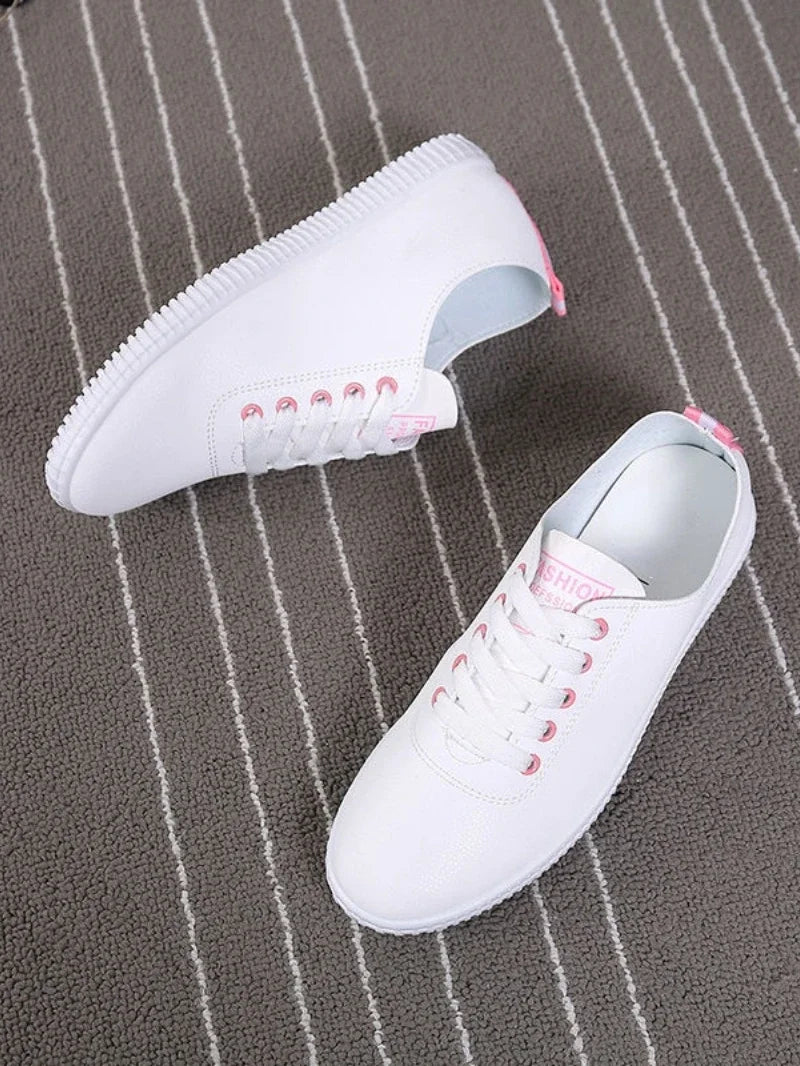 White Casual Sneakers - Zirn