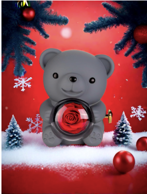 Eternal Rose Teddy Bear - Zirn